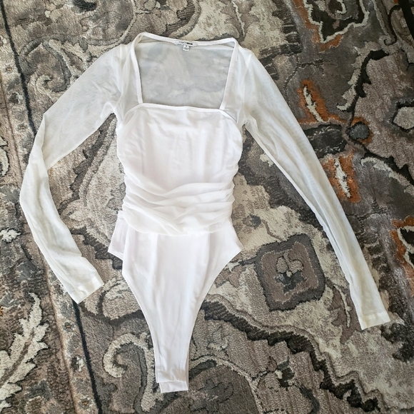 Tops - Fashion Nova sheer bodysuit